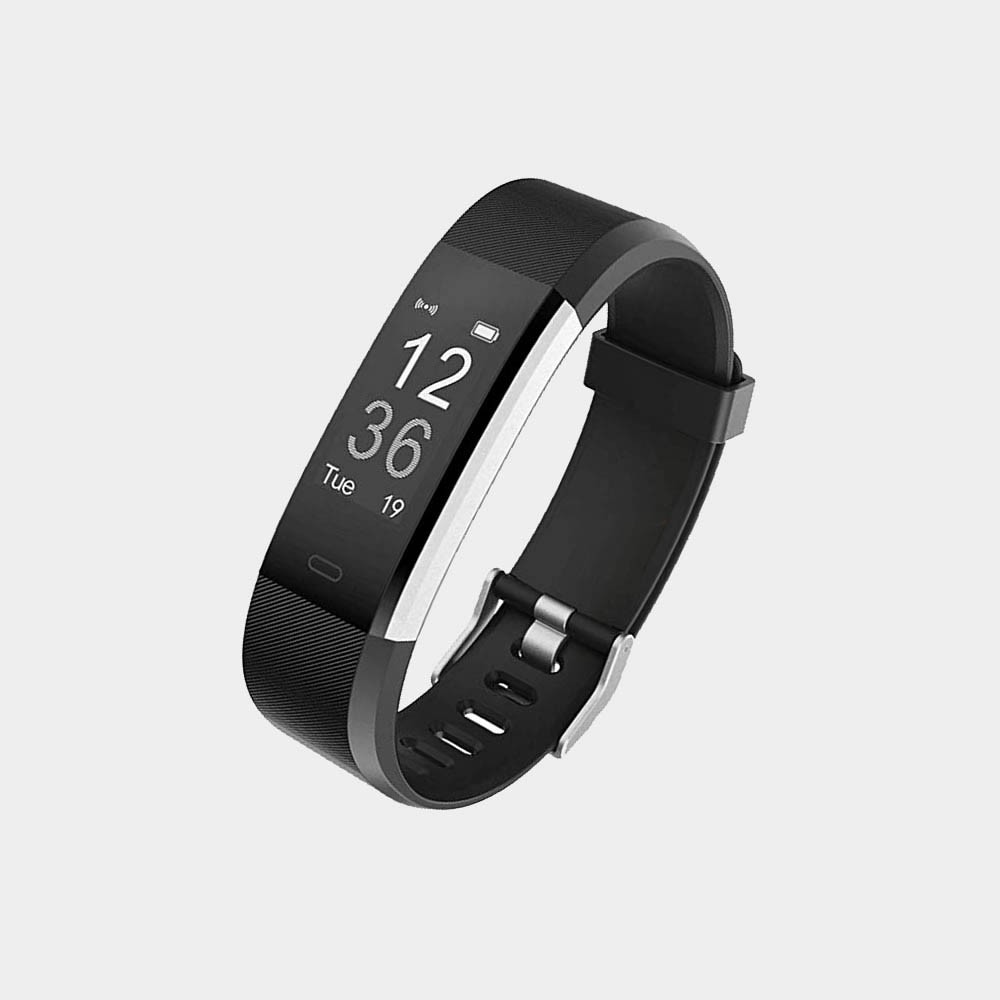 Blue Fitness Tracker with Heart Rate Monitor and Step Counter - 副本 - 副本