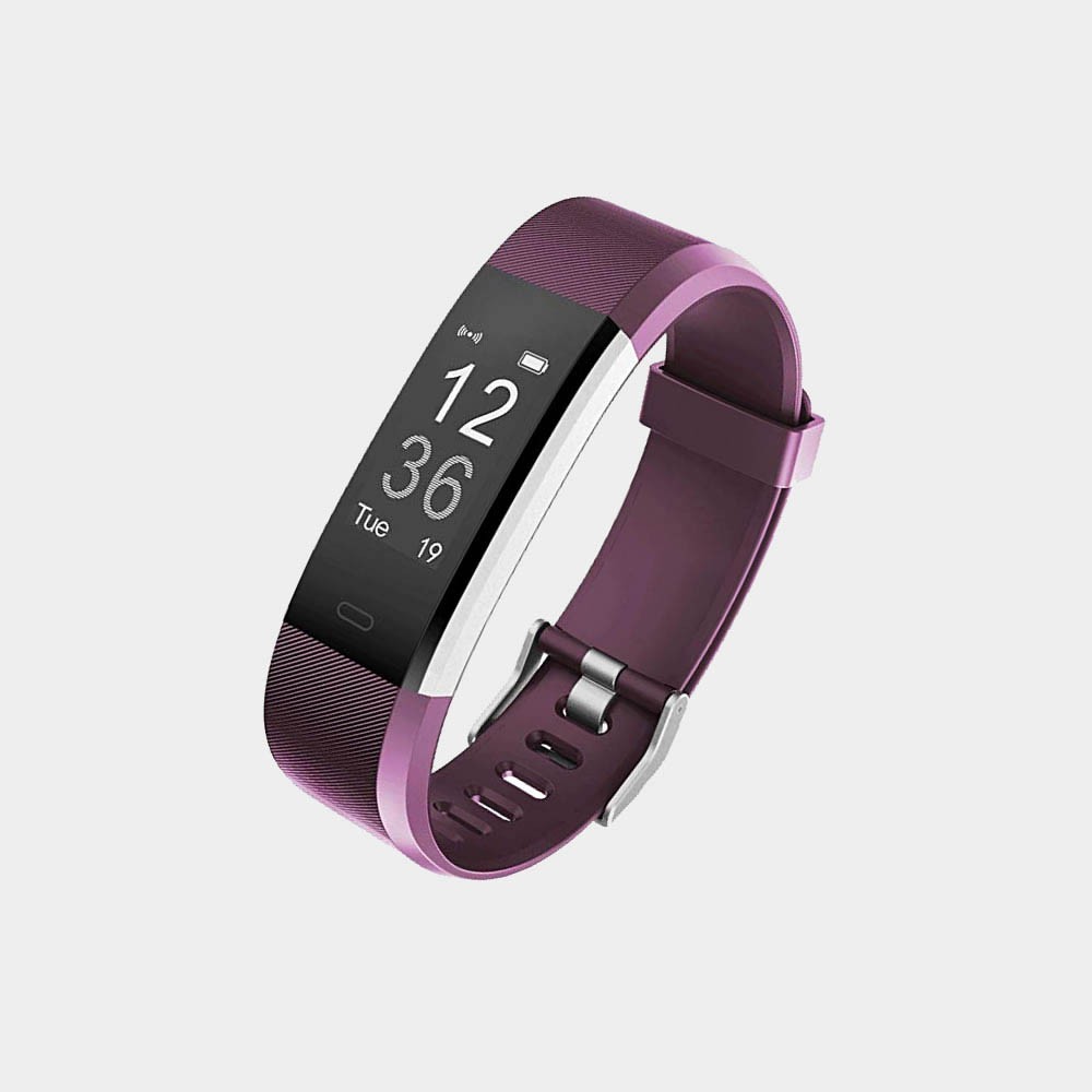 Blue Fitness Tracker with Heart Rate Monitor and Step Counter - 副本 - 副本 - 副本